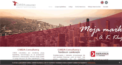 Desktop Screenshot of carda.pl